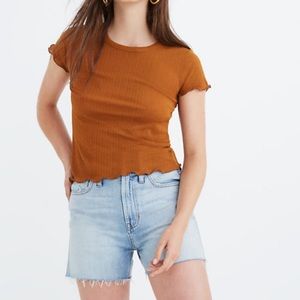 Madewell Sheer Summer Baby Tee